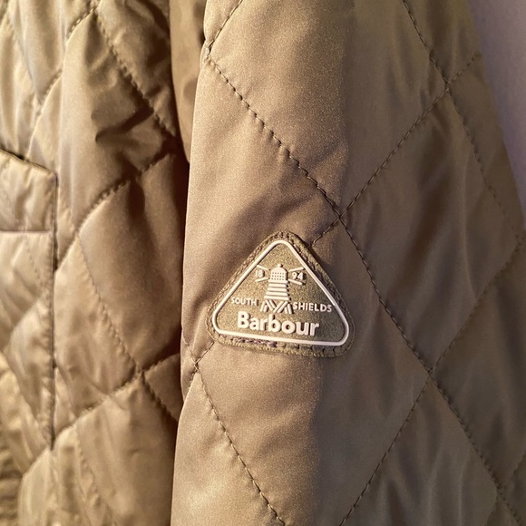 Barbour Coastal Collection quilted jacket, US size 14 in Dusky Green - Picture 7 of 9